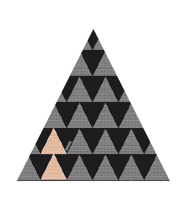 tri&acirc;ngulo canvas